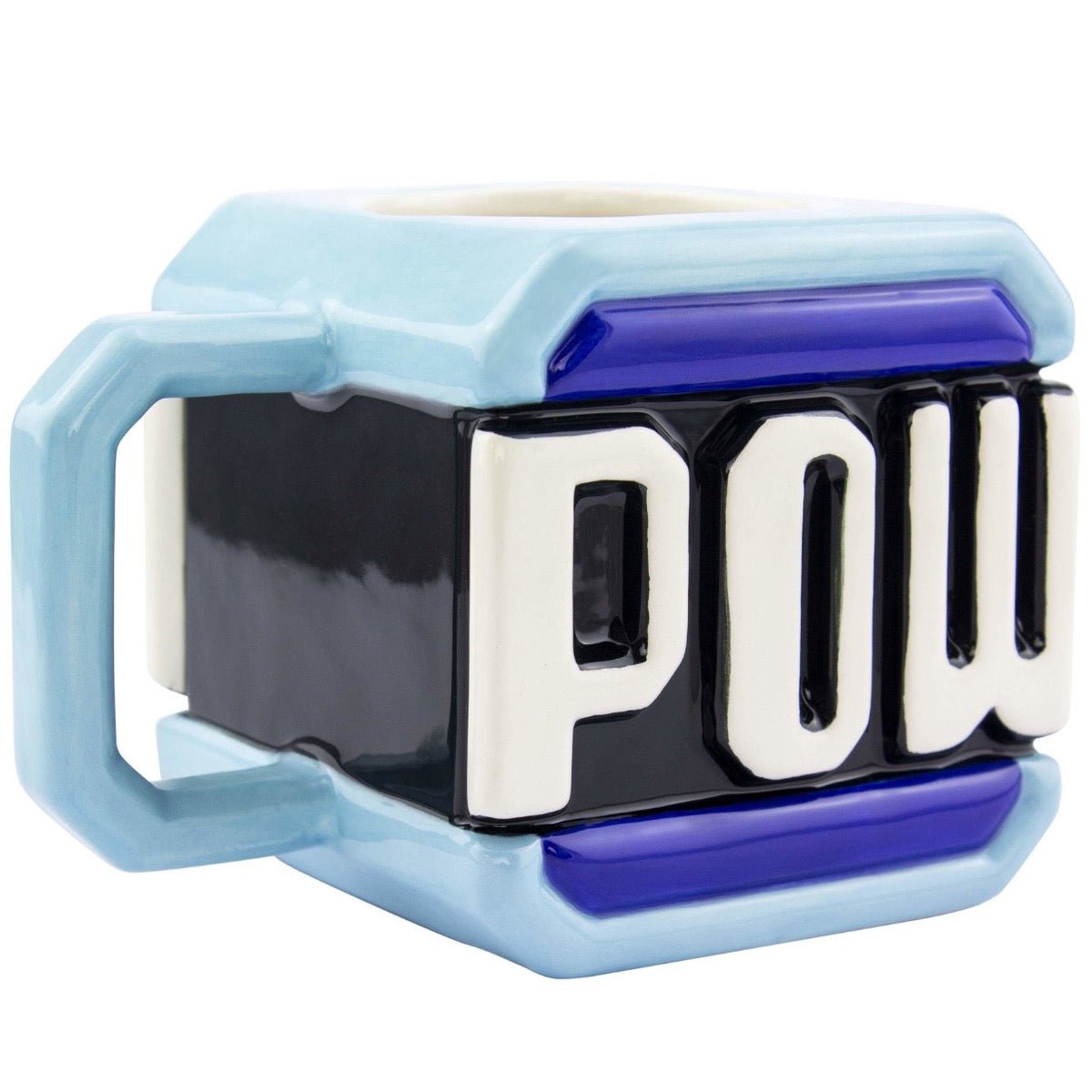 Super Mario POW Block 3D Mug - GeekCore