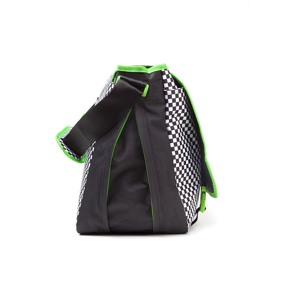 Super Mario Premium Yoshi Checkered Messenger Bag - GeekCore