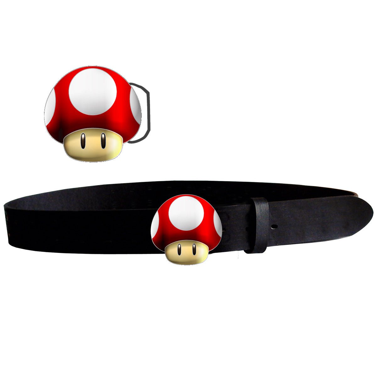 Super Mario Super Mushroom Belt - GeekCore