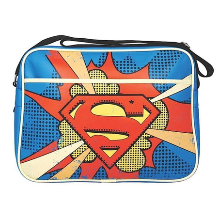 Superman Retro Messenger Bag - GeekCore