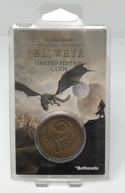 The Elder Scrolls: Elsweyr Limited Edition Collectors Coin - GeekCore