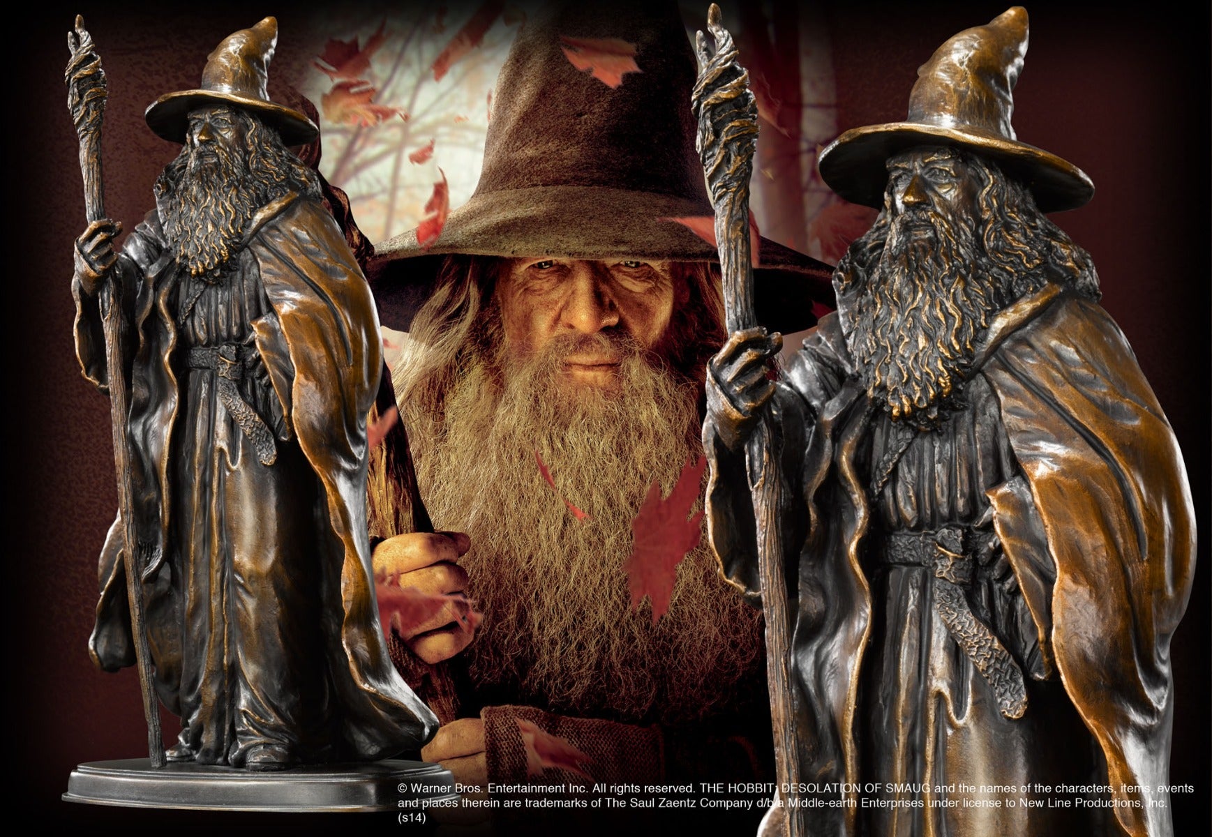 The Hobbit Gandalf Bronze Sculpture - GeekCore