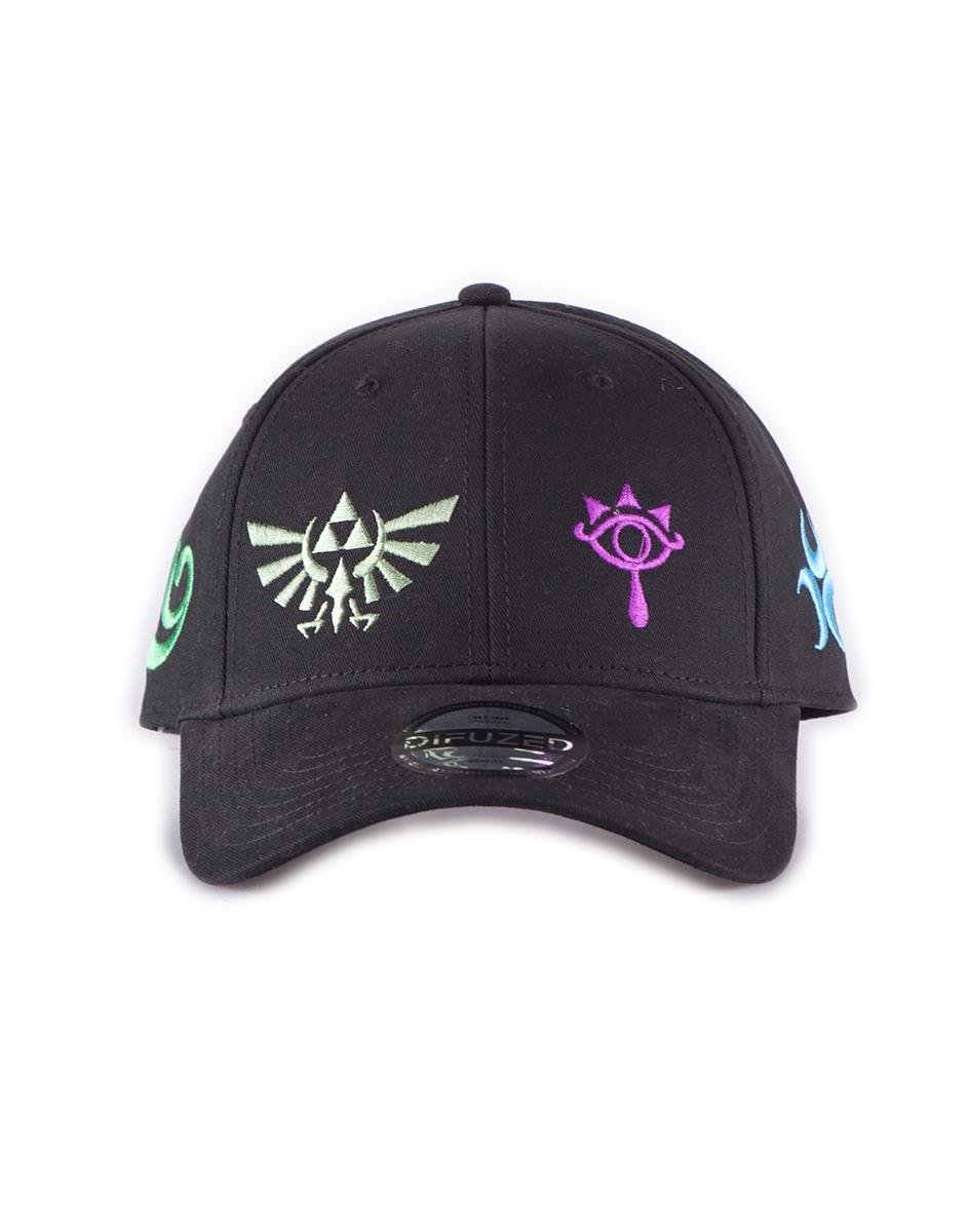 The Legend of Zelda Colour Symbols Cap - GeekCore