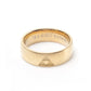 The Legend of Zelda Golden Band Ring with Triforce Logo - GeekCore