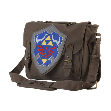 The Legend of Zelda Hylian Shield Messenger Bag - GeekCore