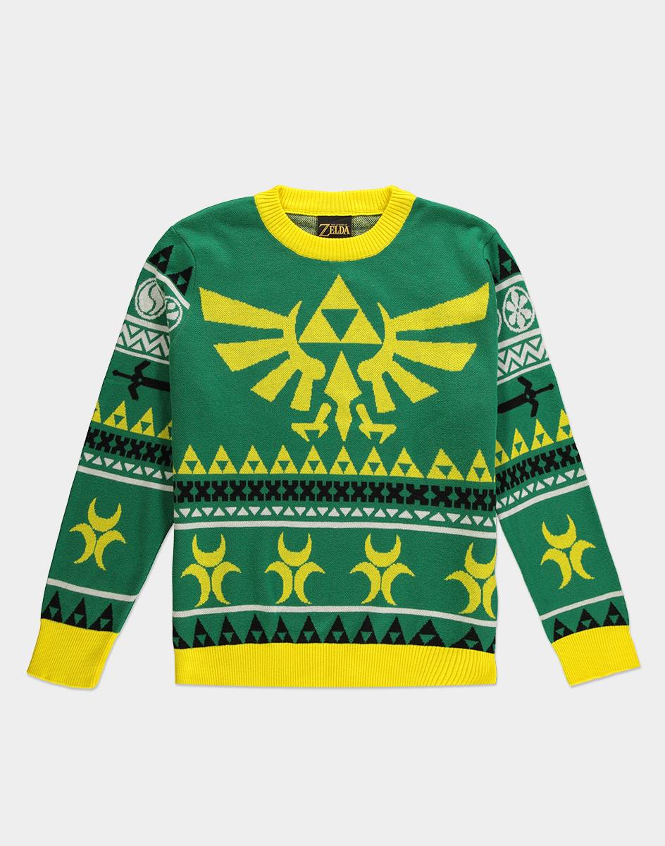 The Legend of Zelda Hyrule Christmas Jumper - GeekCore