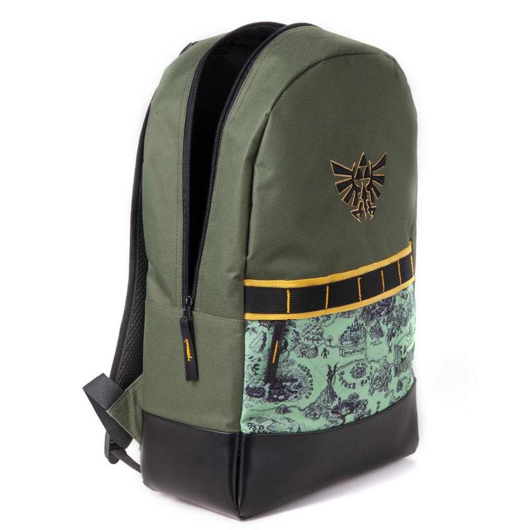 The Legend of Zelda Hyrule Map Backpack - GeekCore