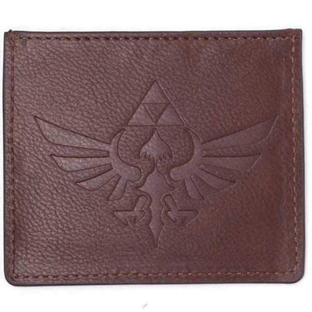 The Legend of Zelda Leather Wingcrest Card Wallet - GeekCore