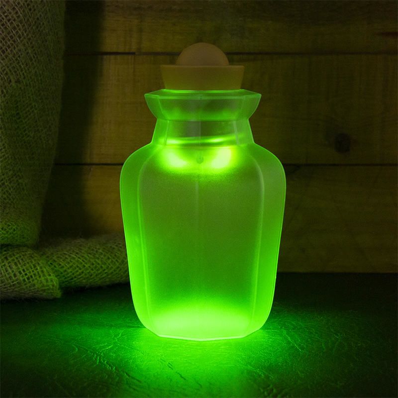 The Legend of Zelda RGB Potion Lamp - GeekCore
