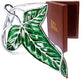 The Lord of the Rings Sterling Silver Elven Leaf Brooch - GeekCore