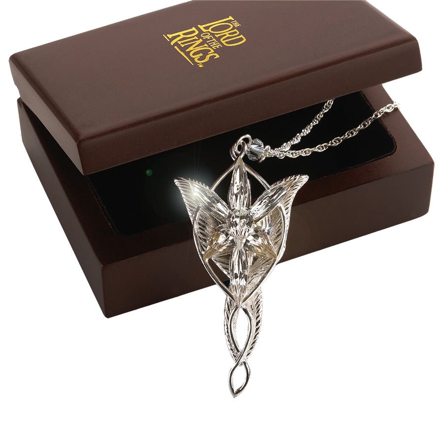 The Lord of the Rings Sterling Silver Evenstar Pendant - GeekCore