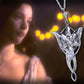 The Lord of the Rings Sterling Silver Evenstar Pendant - GeekCore