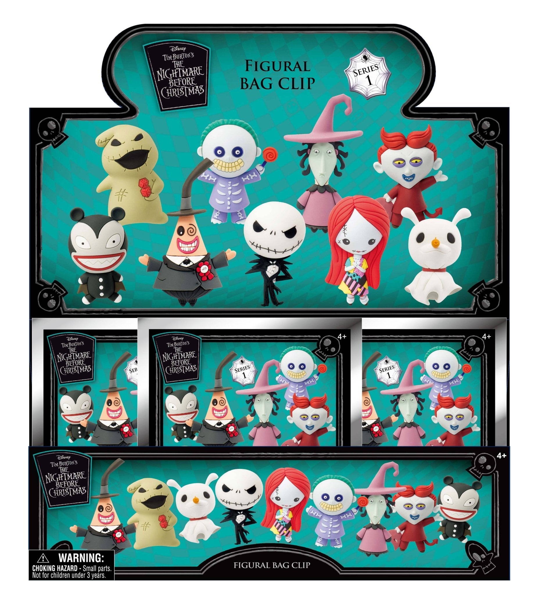 The Nightmare Before Chistmas Series 1 Blind Bag Mystery Bag Clip - GeekCore