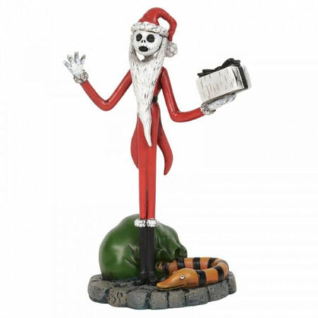 The Nightmare Before Christmas Village by D56 - Jack Steals Christmas Figurine - GeekCore