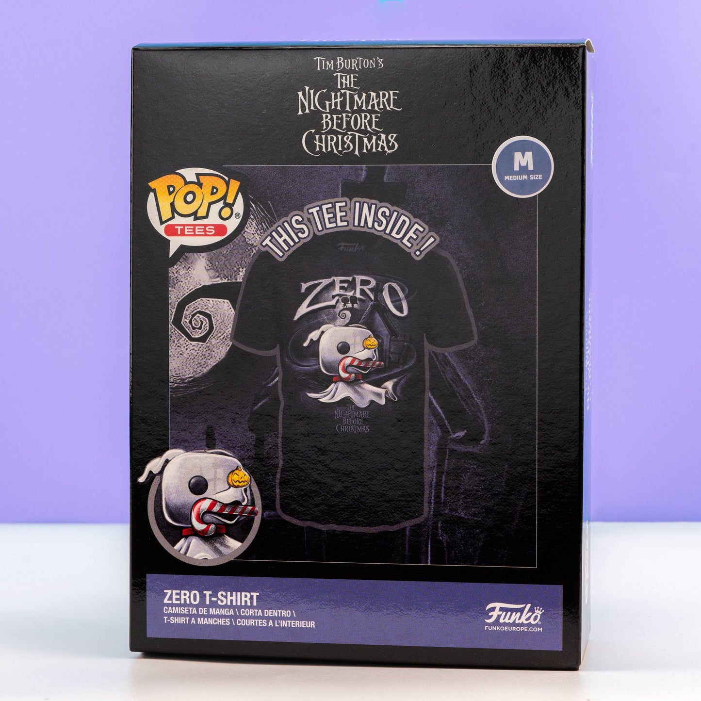 The Nightmare Before Christmas - Zero Funko Boxed Tee - GeekCore