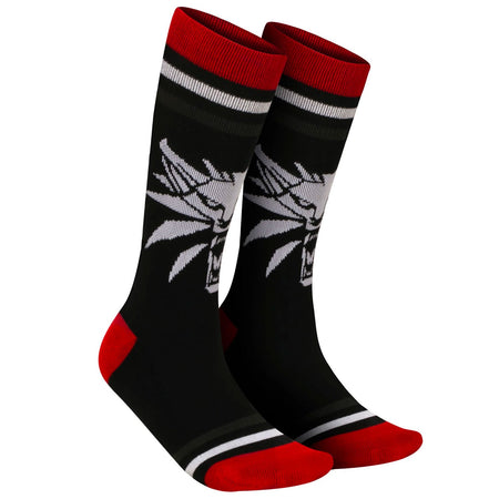 The Witcher White Wolf Mens Socks - GeekCore