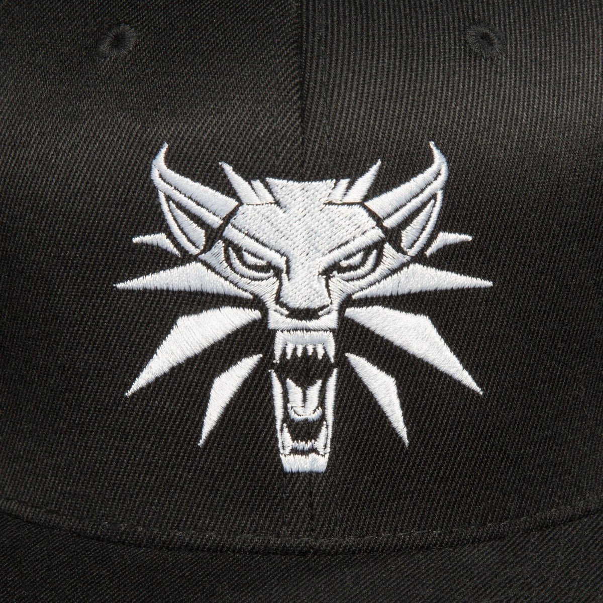 The Witcher Wolf Medallion Snapback Hat - GeekCore