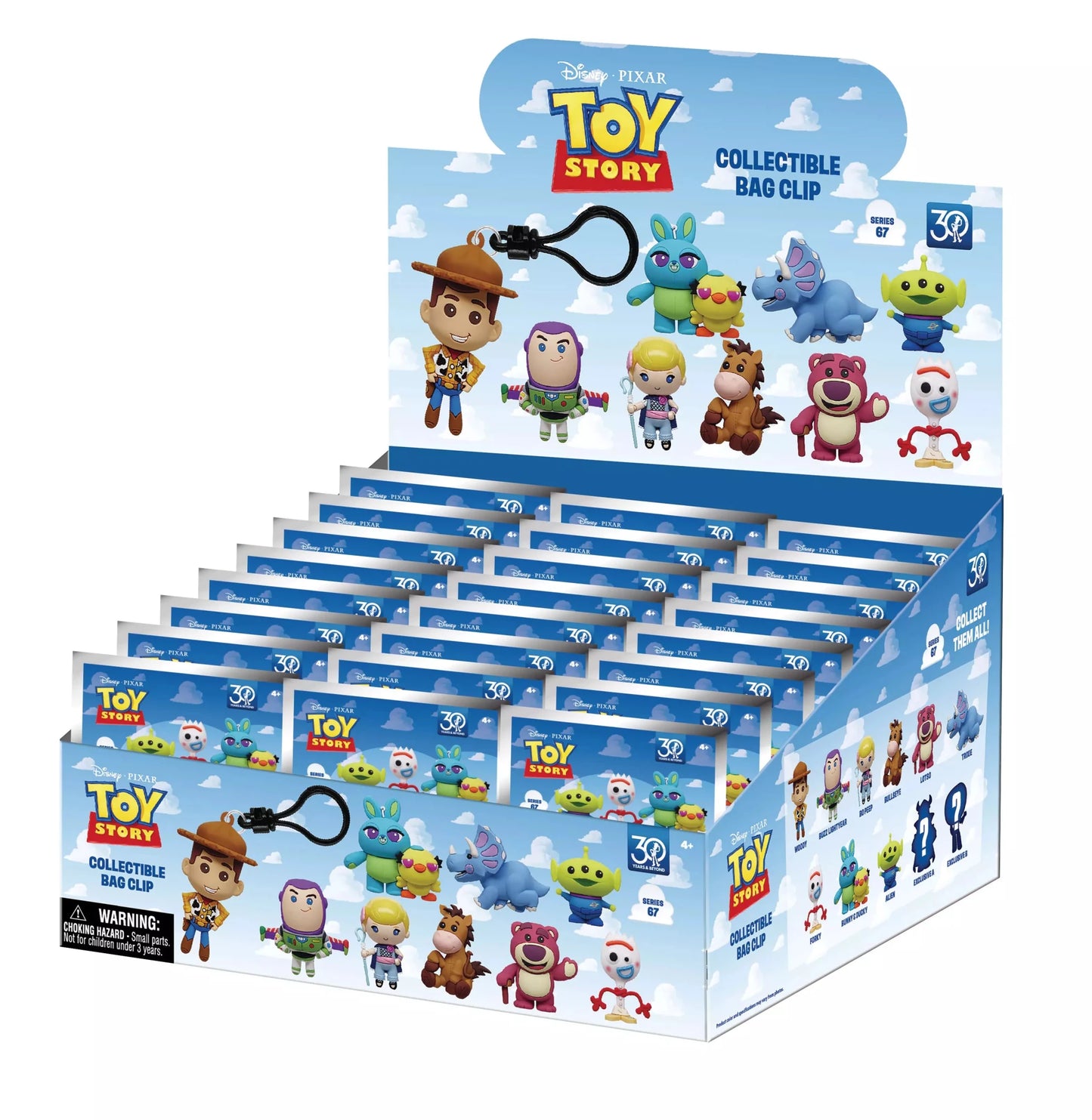 Toy Story 30th Anniversary Blind Bag Mystery Bag Clip - GeekCore