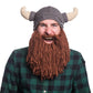 Viking Horn Bearded Hat - GeekCore