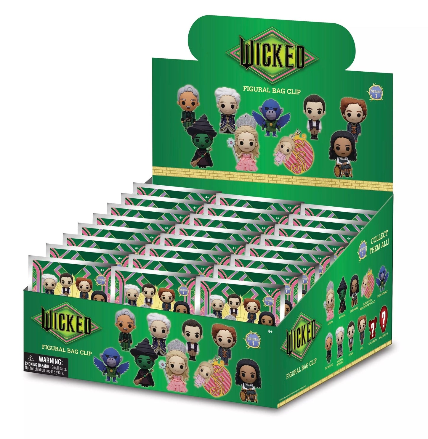 Wicked Series 1 Blind Bag Mystery Bag Clip - GeekCore