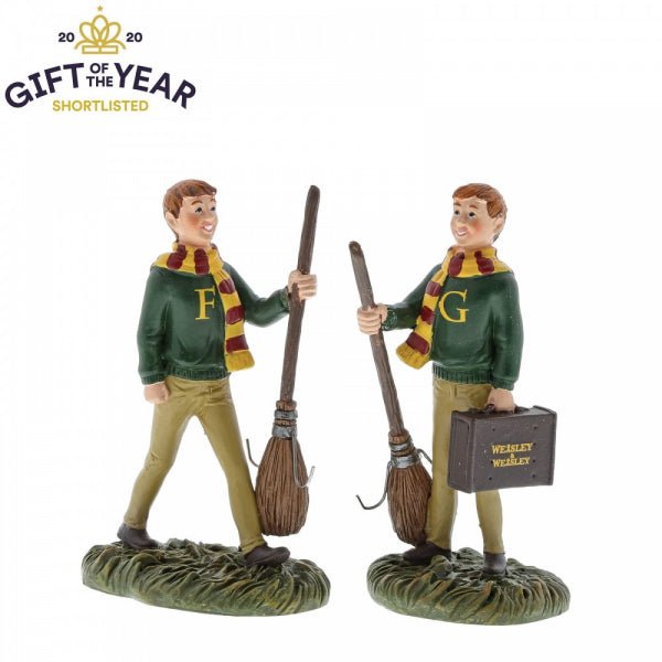 Wizarding World of Harry Potter - Fred and George Weasley Figurines - GeekCore