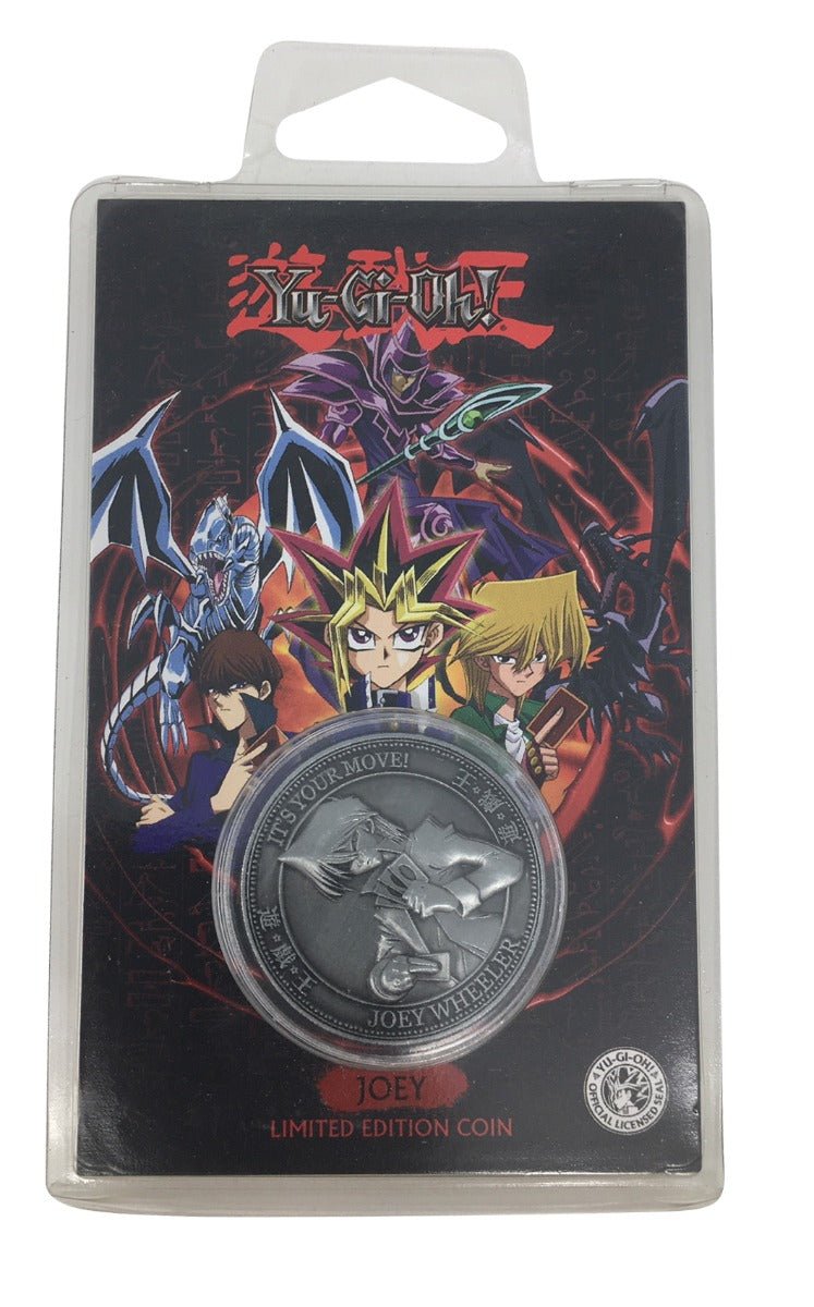 Yu - Gi - Oh! Limited Edition Collectors Coin - Joey - GeekCore