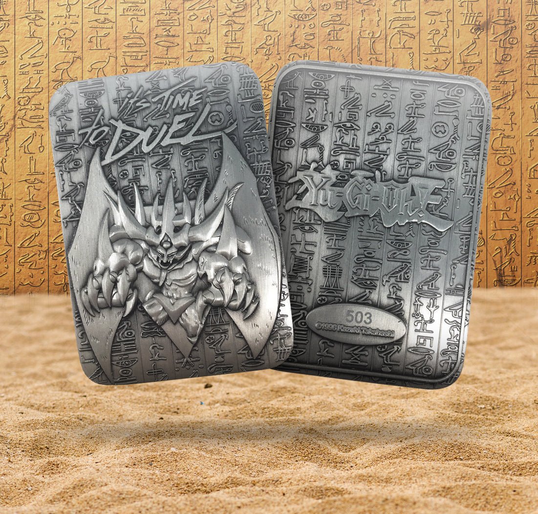 Yu - Gi - Oh! Limited Edition God Monster Metal Card - Obelisk the Tormentor - GeekCore