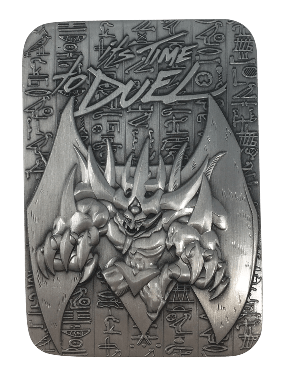 Yu - Gi - Oh! Limited Edition God Monster Metal Card - Obelisk the Tormentor - GeekCore