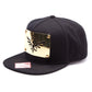 Zelda Black and Gold Snapback Cap - GeekCore