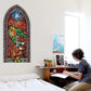 Zelda Stained Glass Wall Decal (Grappling Hook) - GeekCore