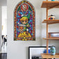 Zelda Stained Glass Wall Decal (Sword) - GeekCore