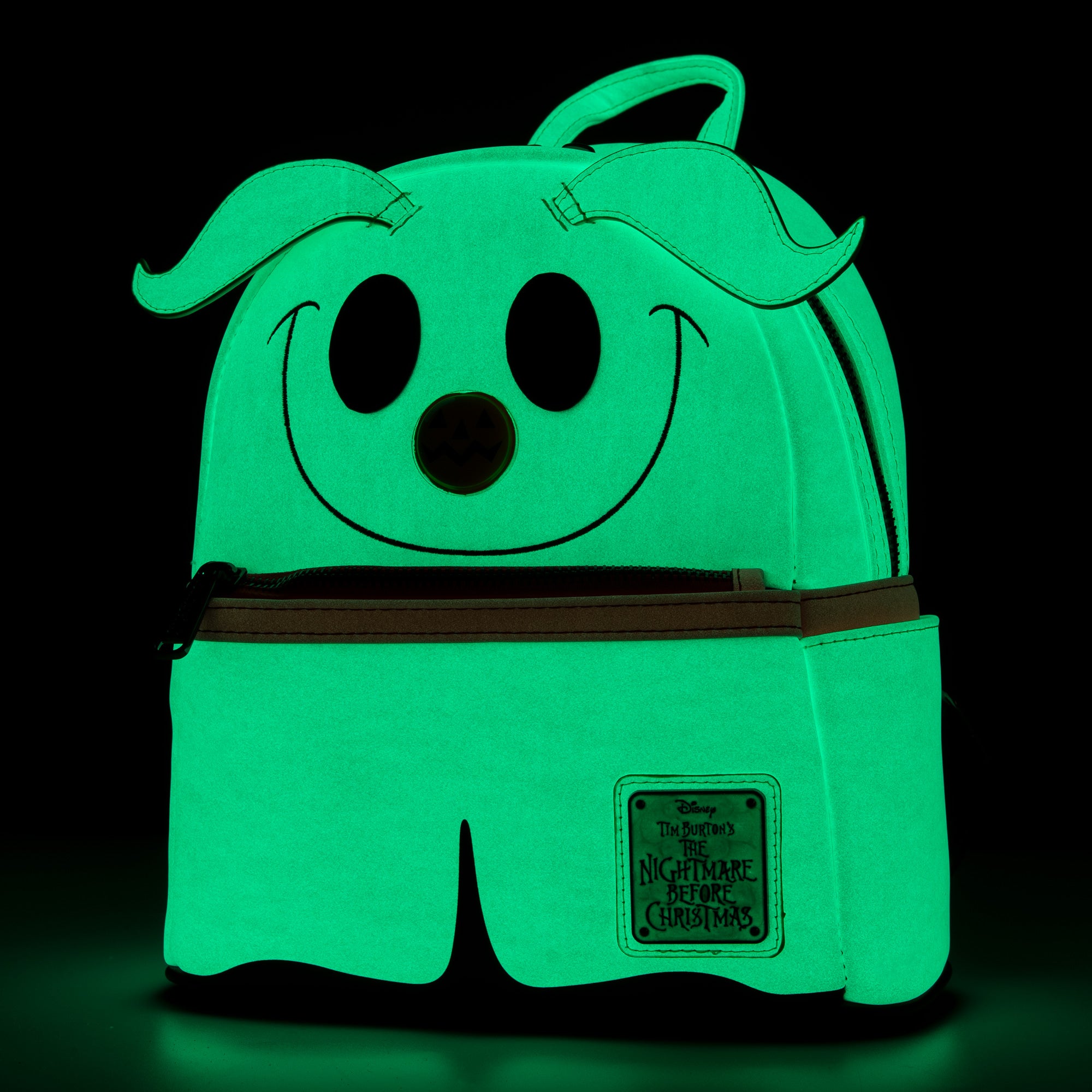 Loungefly x The Nightmare Before Christmas Zero Cosplay Glow in the Dark Mini Backpack
