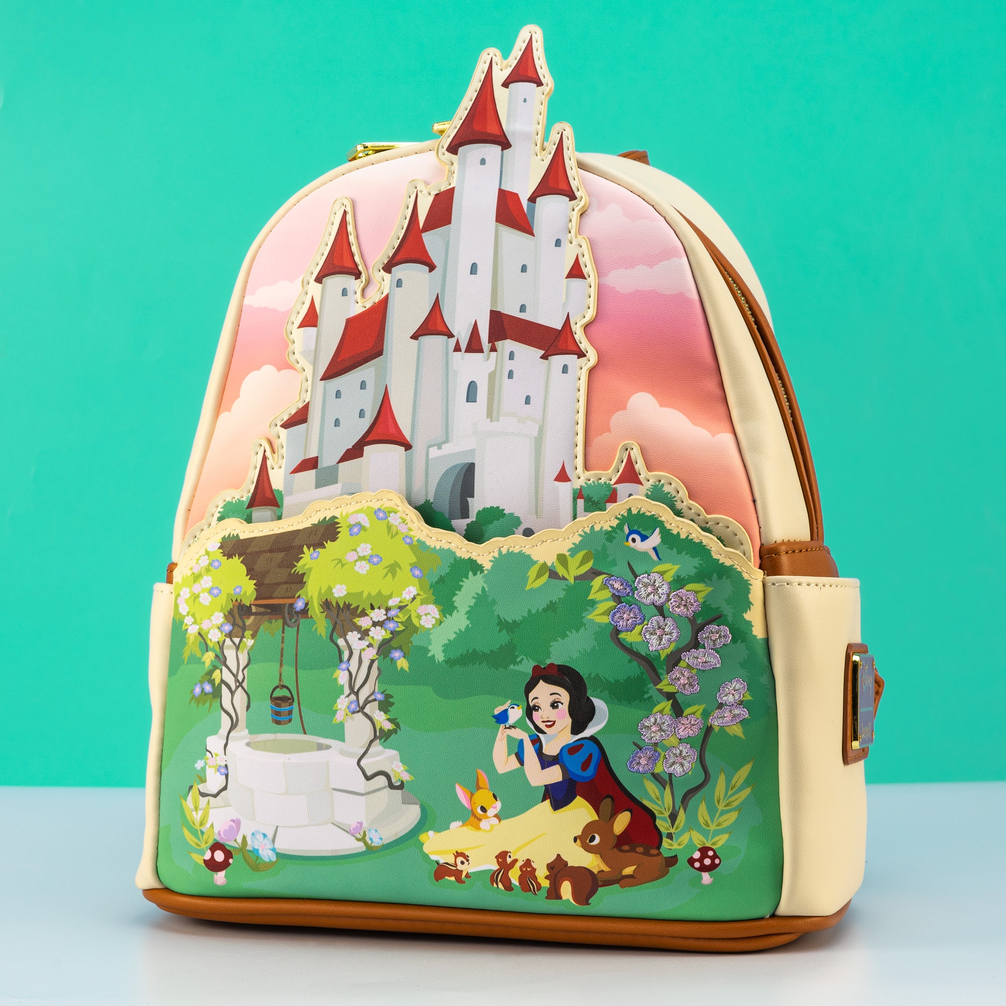Loungefly x Disney Snow White Princess Castle Series Mini Backpack