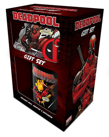 Deadpool Mug & Coaster Gift Set