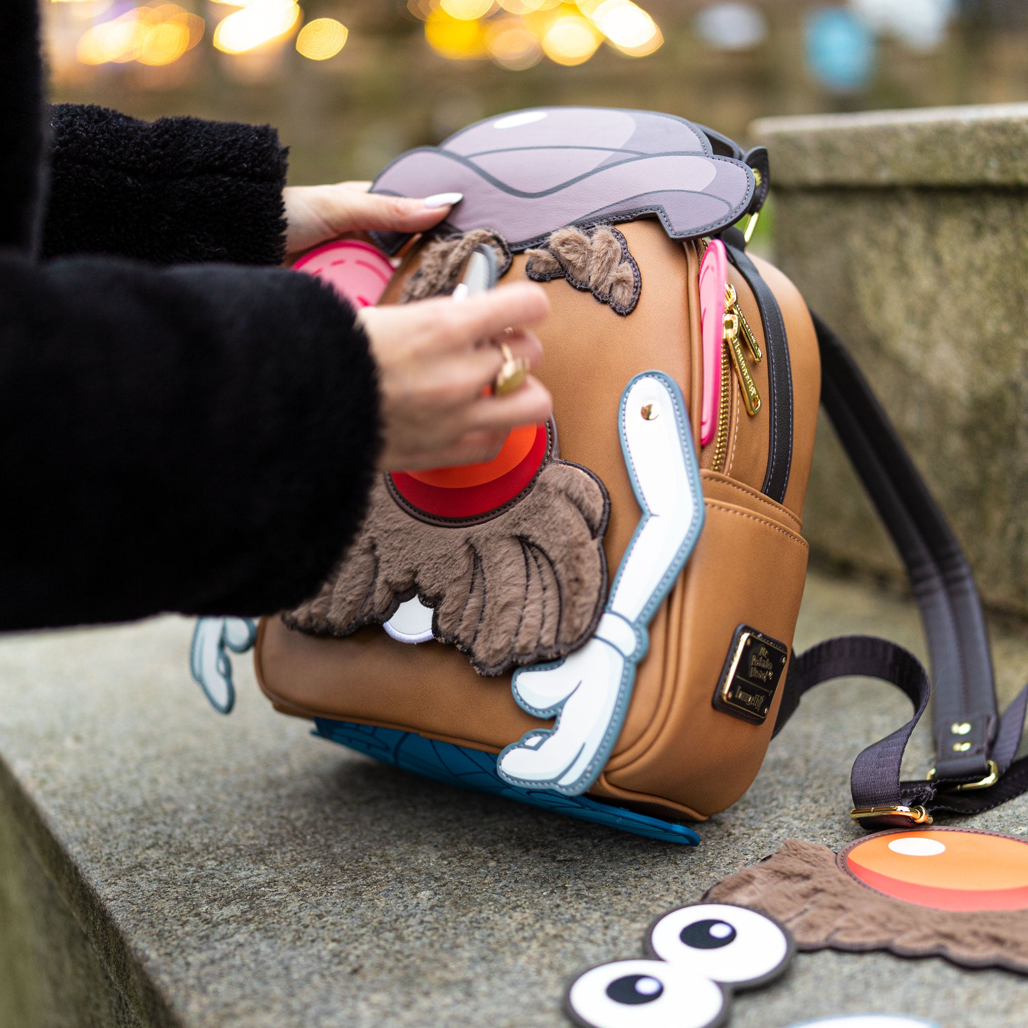 Loungefly x Hasbro Mr. Potato Head Cosplay Mini Backpack