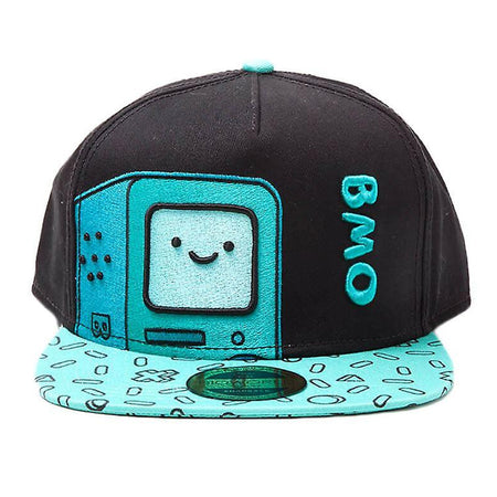 Adventure Time BMO Black Snapback Cap
