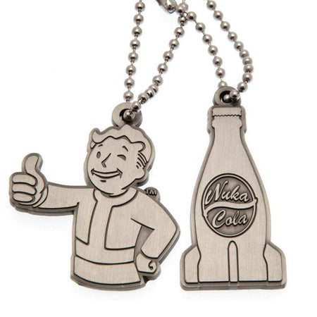 Fallout Vault Boy and Nuka Cola Pendants