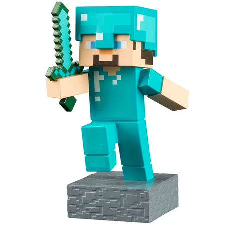Minecraft Diamond Steve Adventure Figure