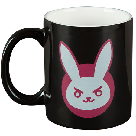 Overwatch D.Va Bunny Black Ceramic Mug